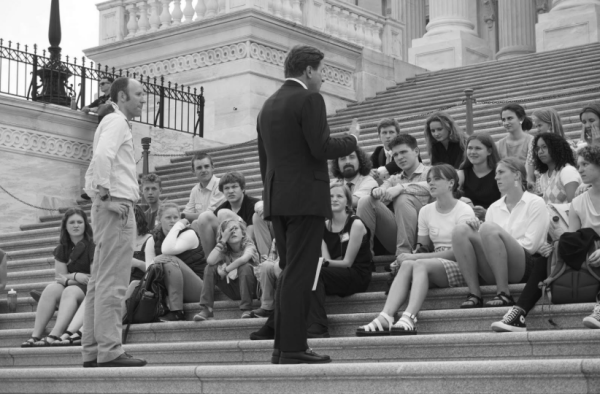 Kids for the Boundary Waters at the state Capitol | Photo
courtesy of Save the Boundary Waters